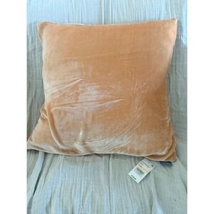 Aviva Stanoff‎ Velvet Throw Accent Pillow Nude 20"x20"